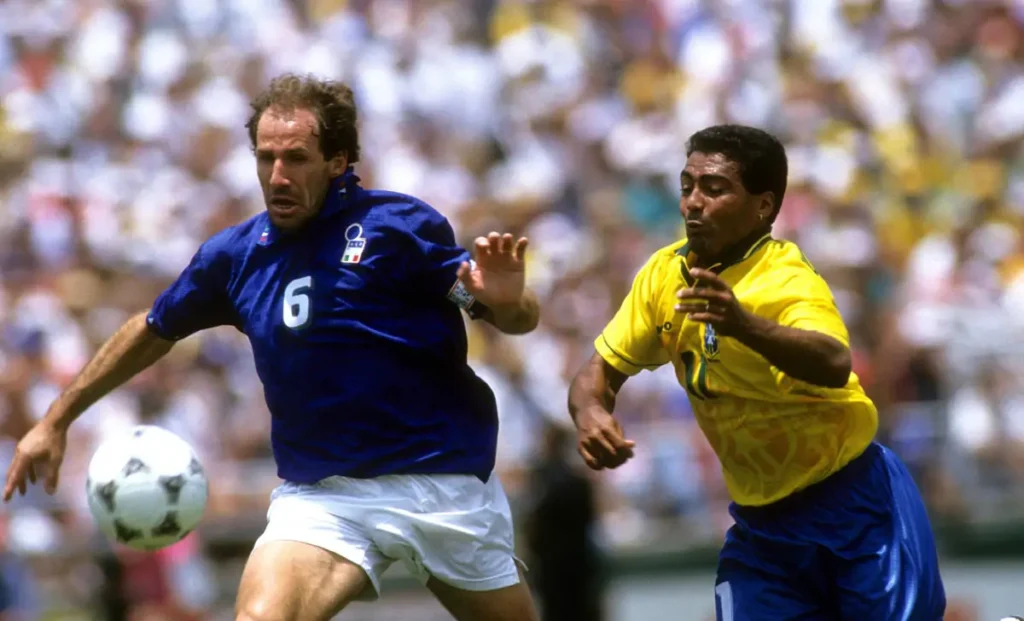 Baresi Romario Italia Brasile